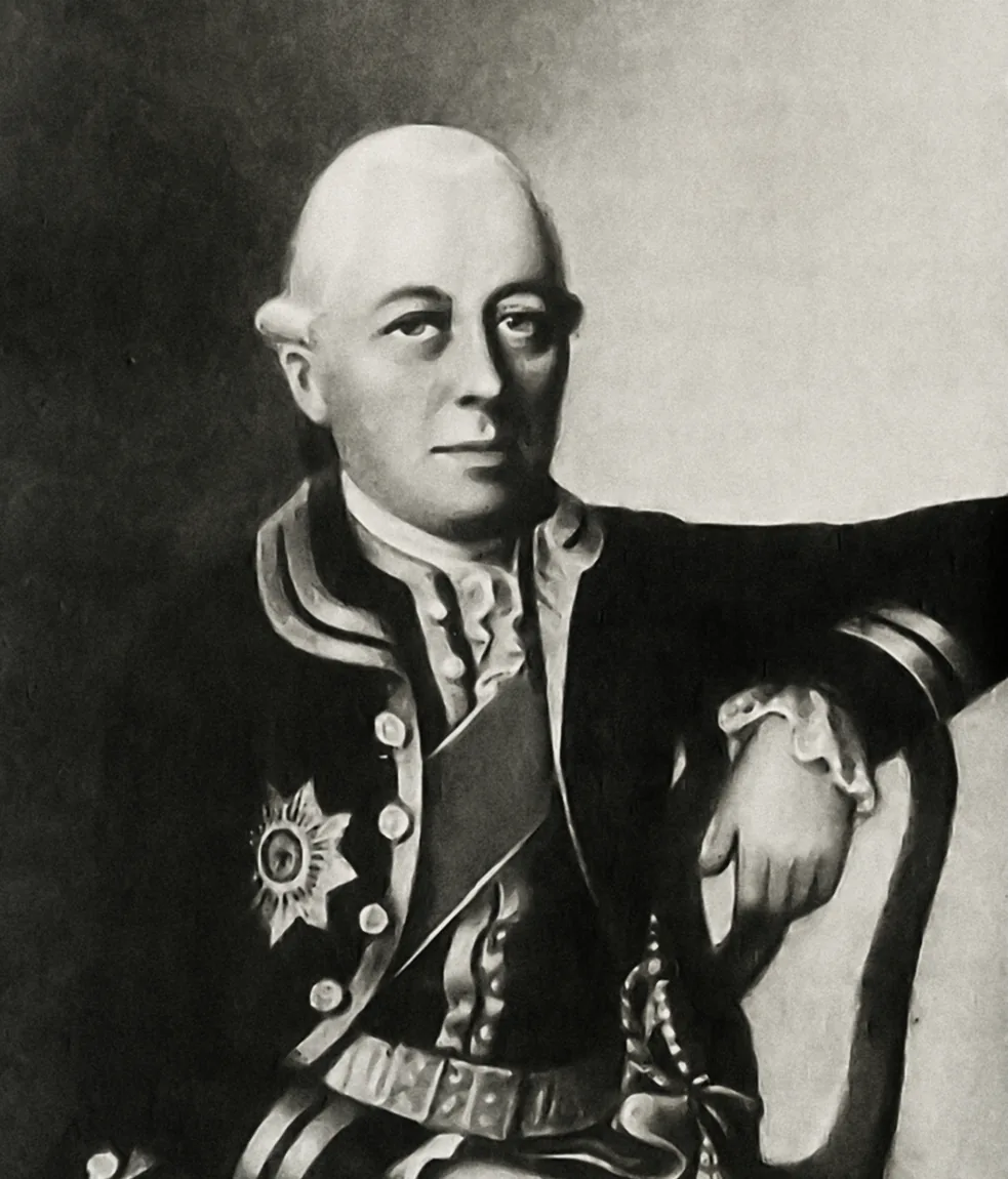 Portrait of Karl Gotthelf von Hund und Altengrotkau