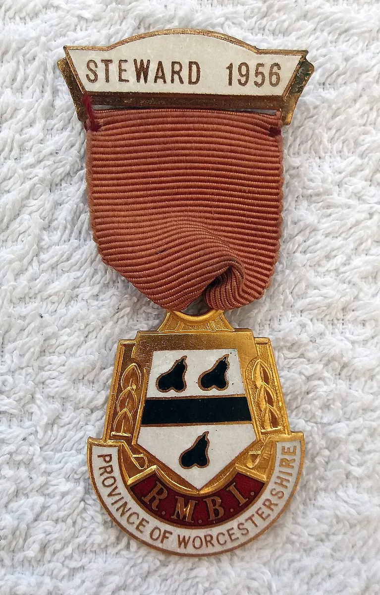 1956 RMBI jewel Worcestershire