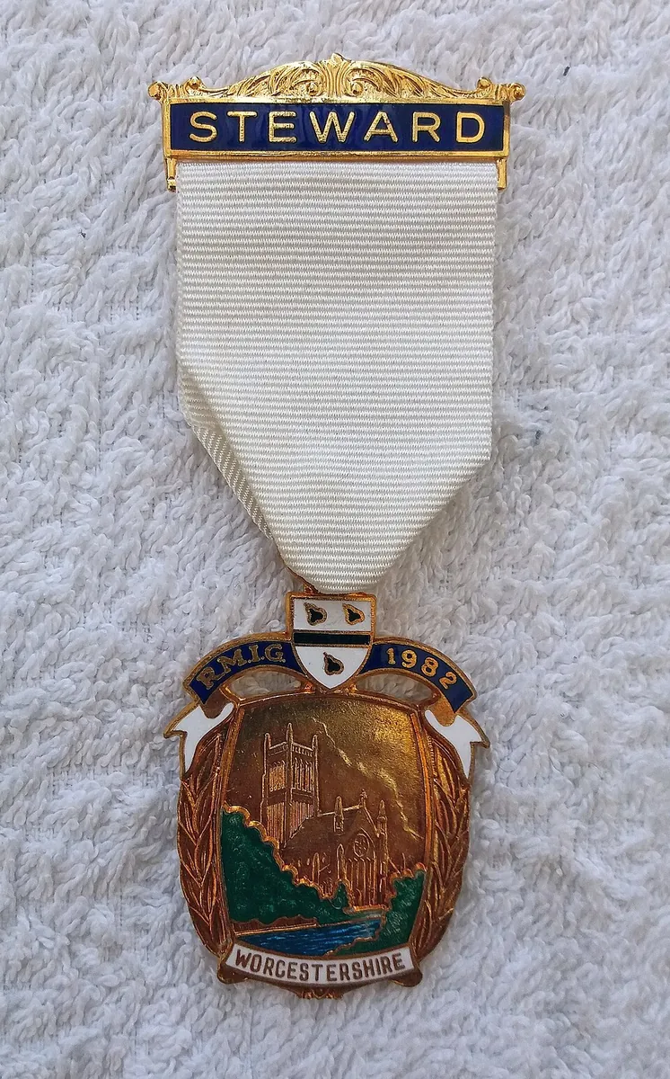 1982 RMIG jewel Worcestershire
