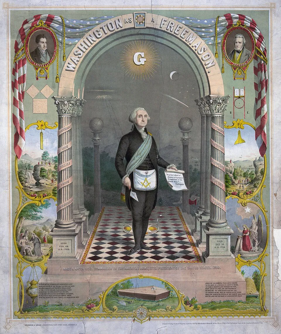 George Washington, freemason 02796u originalFXD