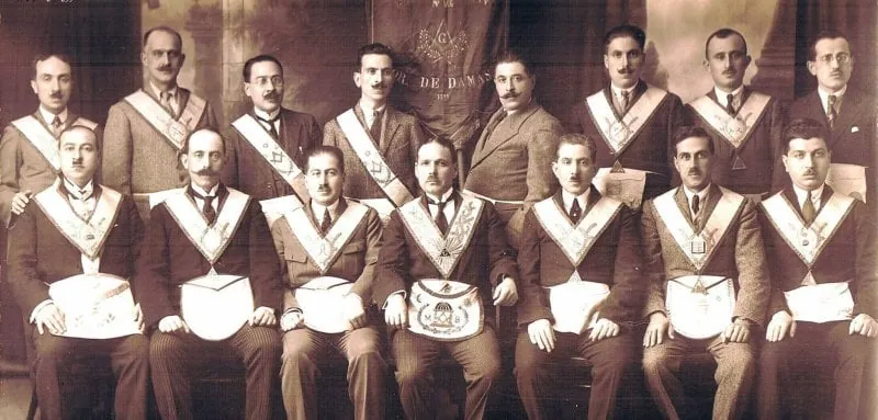 Historical Syrian Freemasons – Group Photograph