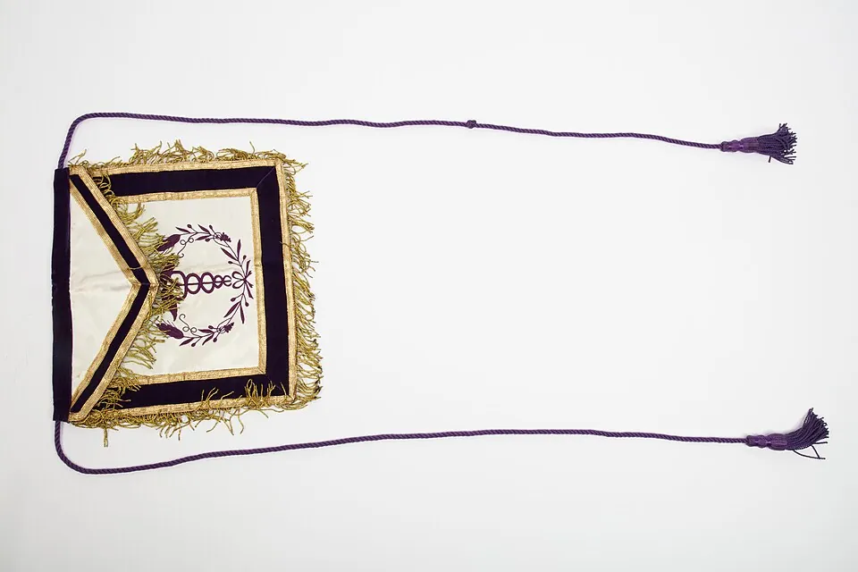 Masonic Apron of Dr. James M. Whittico, Jr.