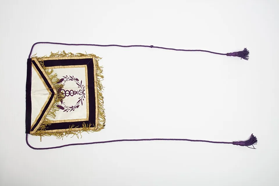 Masonic Apron of Dr. James M. Whittico, Jr.