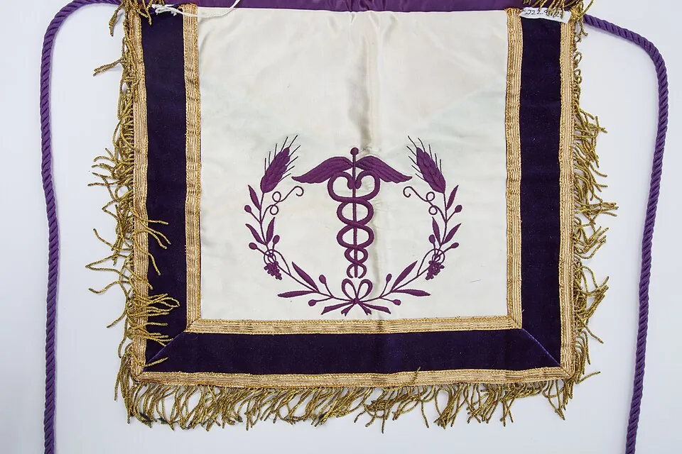 Masonic Apron of Dr. James M. Whittico, Jr.