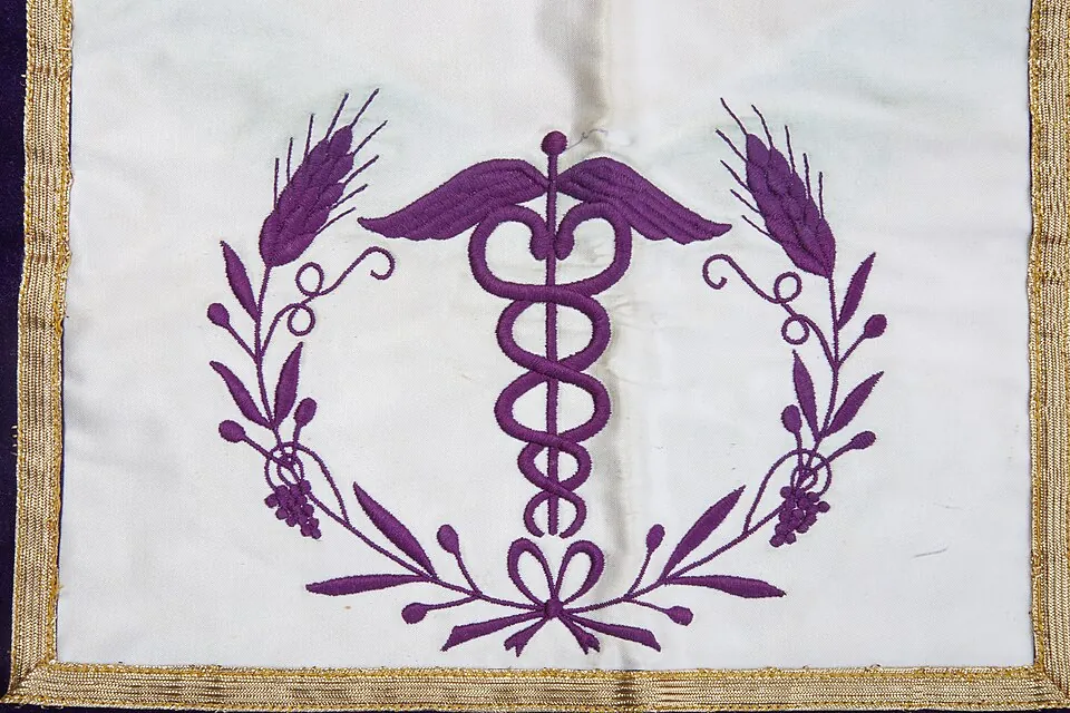 Masonic Apron of Dr. James M. Whittico, Jr.