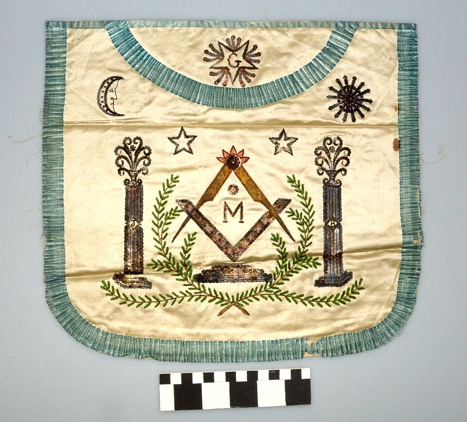 Masonic Apron of Major William Christy