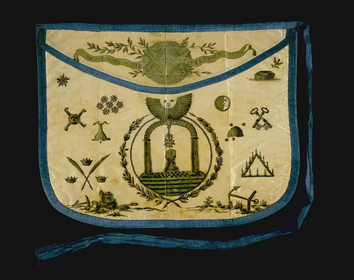 Masonic Apron of Meriwether Lewis
