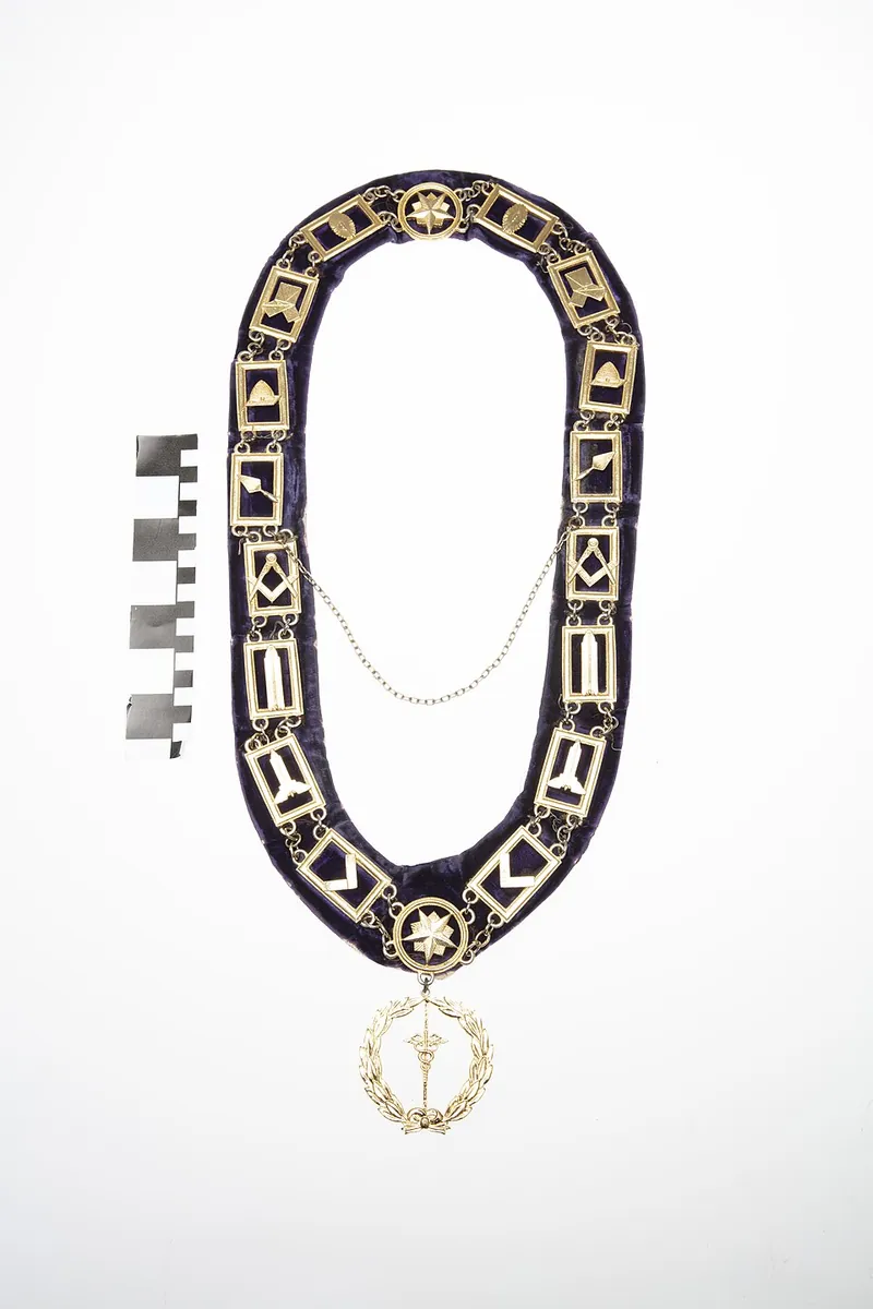 Masonic Chain Collar of Dr. James M. Whittico, Jr.