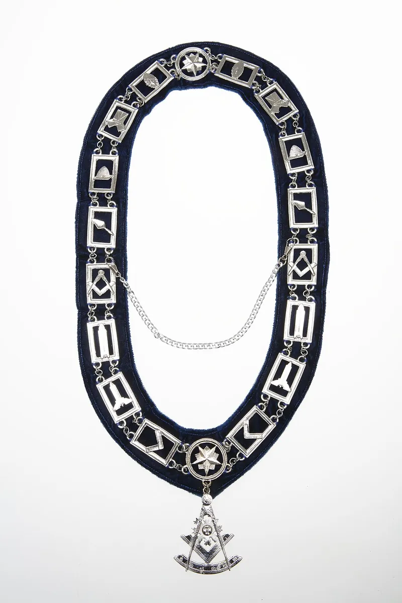 Masonic Chain Collar of Dr. James M. Whittico, Jr. (front)