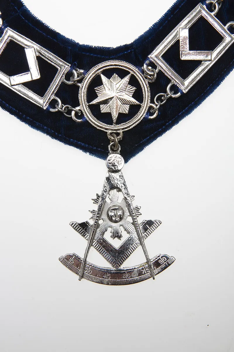 Masonic Chain Collar of Dr. James M. Whittico, Jr. (reverse)