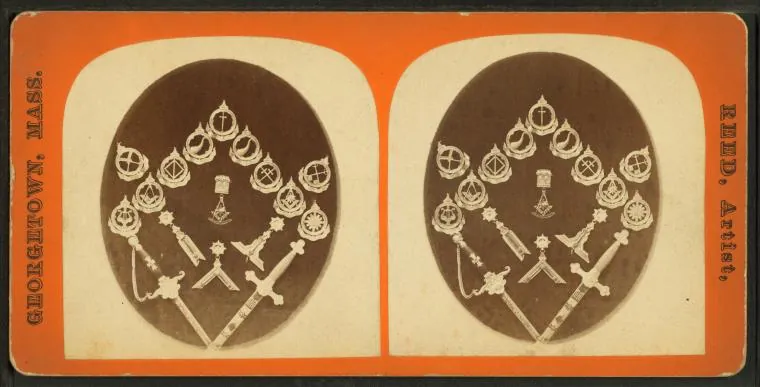 Masonic medals and daggers, by S. C. Reed