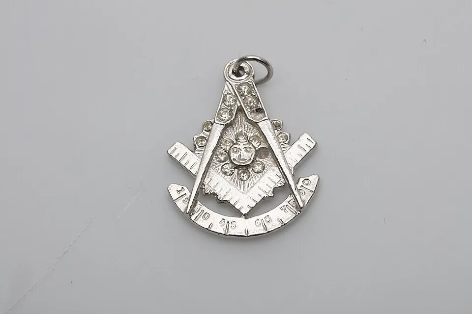 Masonic Pendant of Dr. James M. Whittico, Jr. (front)
