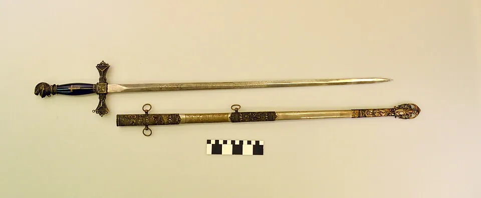 Masonic Sword and Scabbard of H.C. Meyer