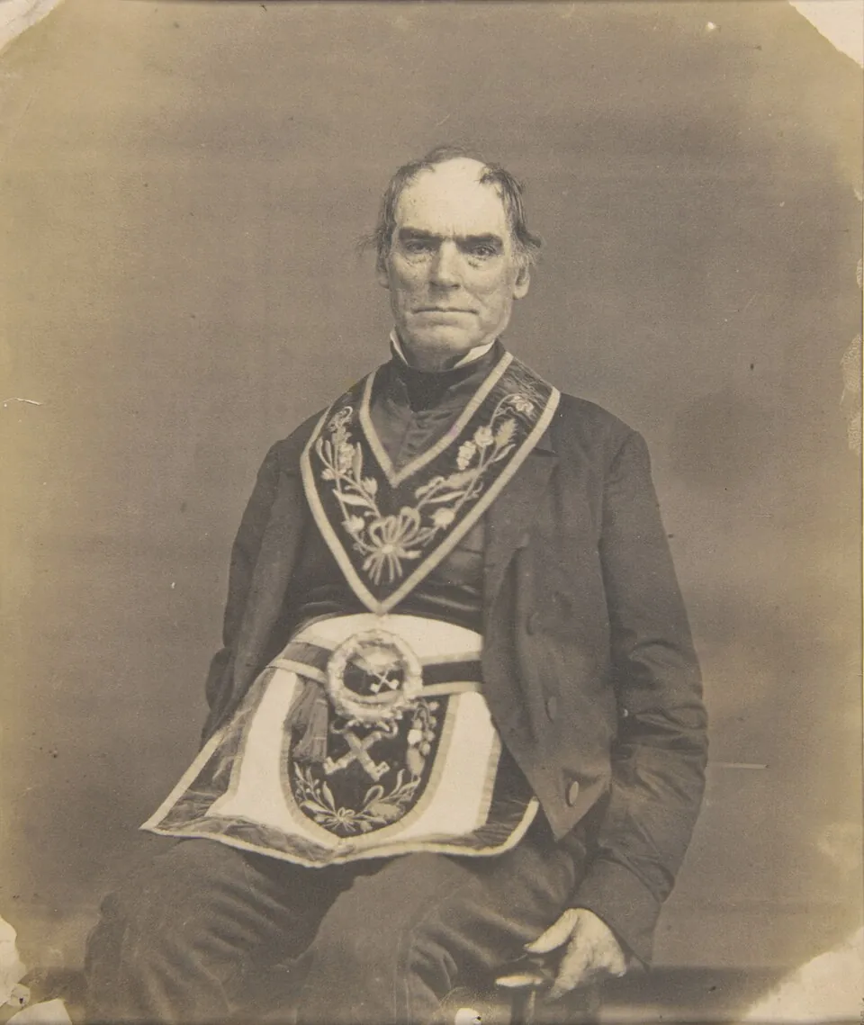Portrait of a Man in Masonic Attire, SAAM-1999.29.2 1