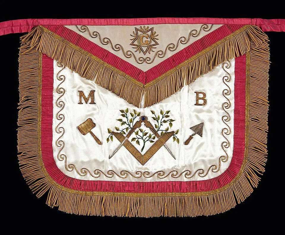 VM 00106 – Apron of Lodge L’Union Royale – ca. 1900