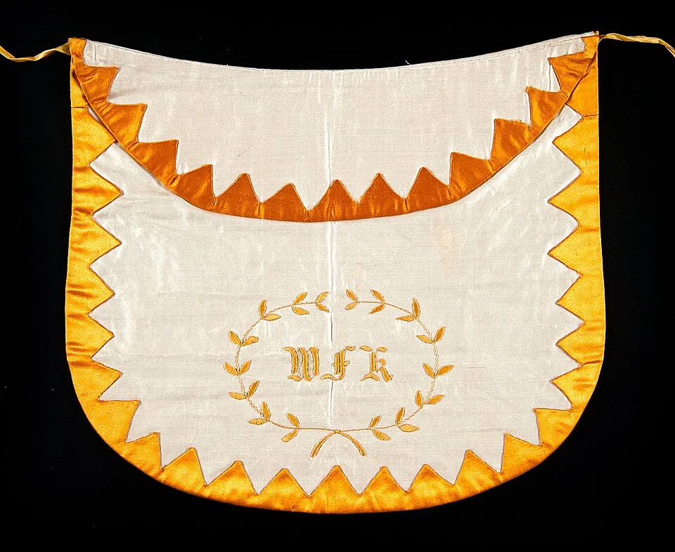 VM 00183 – Apron of Lodge Willem Frederik Karel – 1876–1880