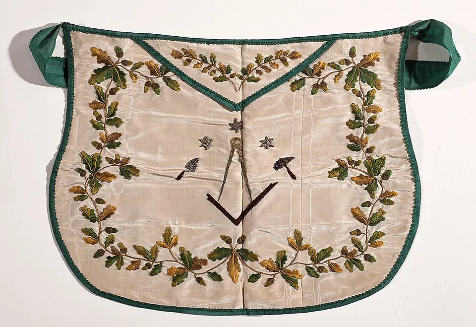 VM 00208 – Apron of Lodge La Persévérance – 1875–1899